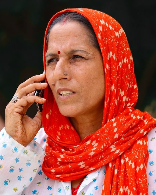 Free Woman Phone Call photo and picture