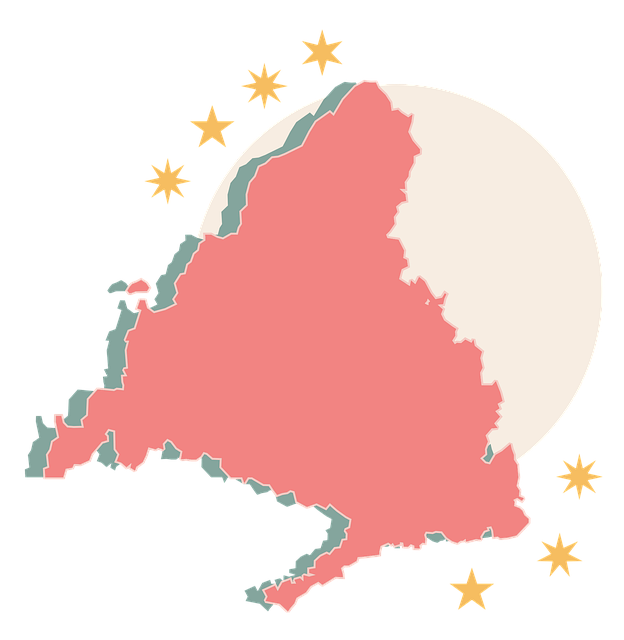 Free madrid spain map illustration