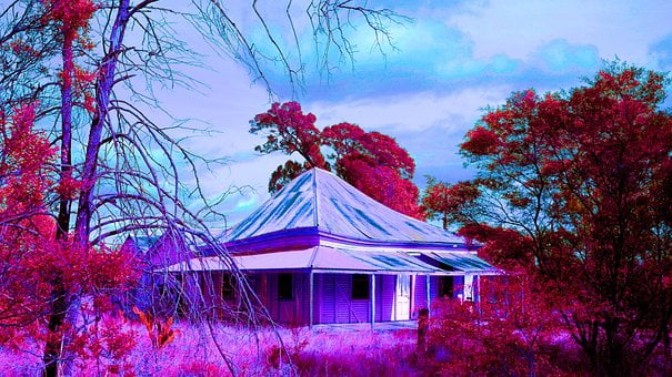 Casa Antiga, Assustador, Distorcido