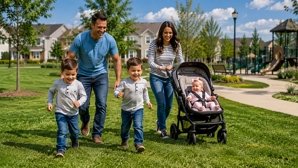 Free Happy Family Young Family illustration and picture