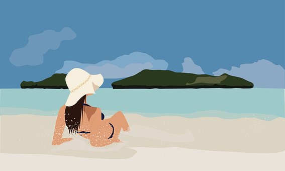 Praia, Natureza, Relaxamento