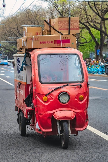Triciclo, Entrega De Paquetes