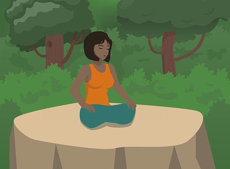 Meditasjon, Yoga, Healing, Skog, Åndelig