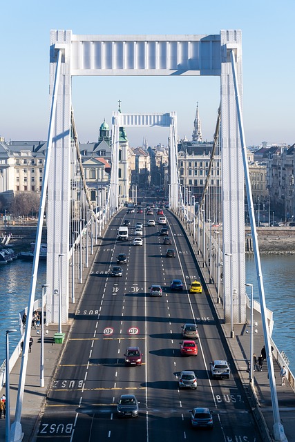 Budapest, Ungarn, Arkitektur, By, Flod