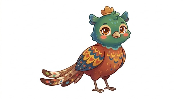 Free Bird Cartoon illustration and picture