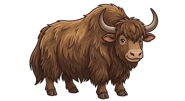 Free Yak Animal illustration and picture