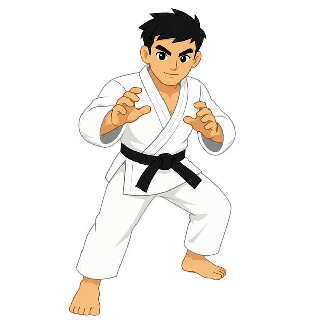 Free judo judoka martial arts vector