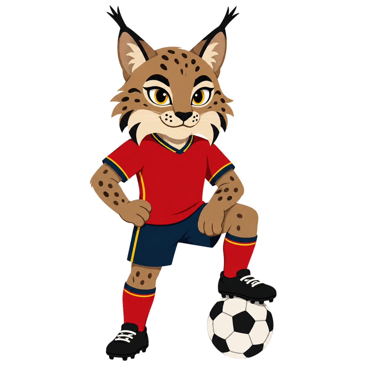 Spanisches Maskottchen