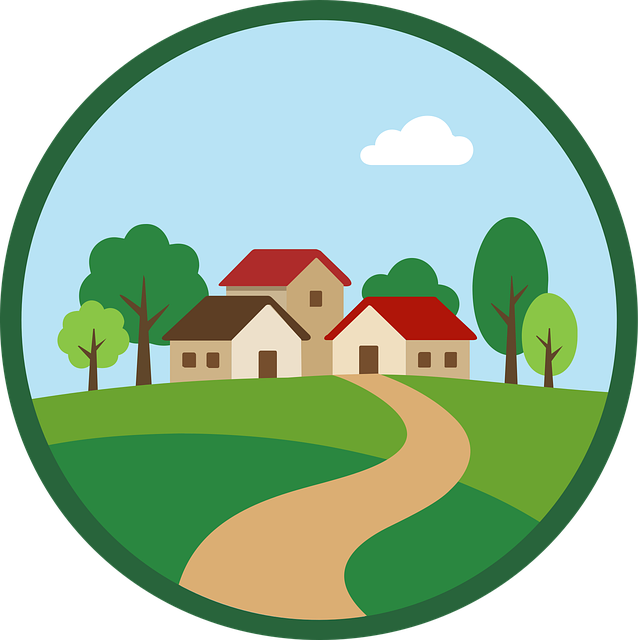 Free Village Nature vector and picture