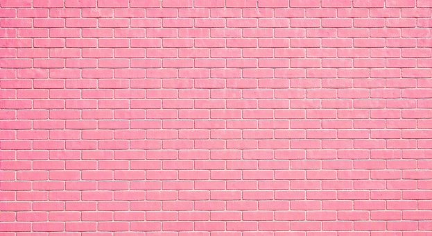 Free Pink Brick Wall Brick Pattern illustration and picture