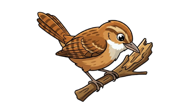 Free Bird Twig illustration and picture