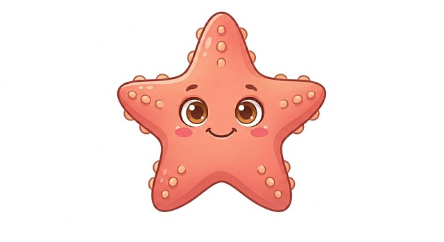 Free Starfish Cartoon Animal illustration and picture