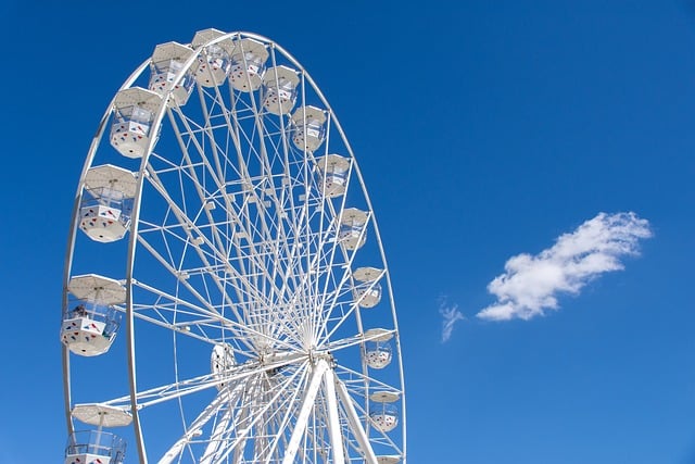 Free Ferris Wheel Blue Sky photo and picture