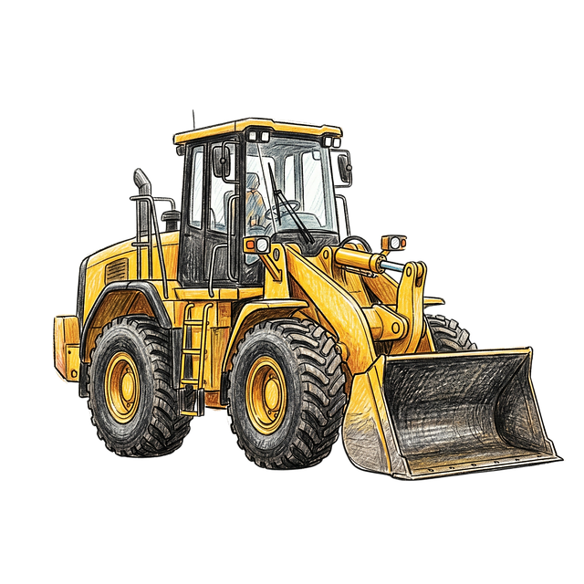 Free loader art hand-drawn illustration