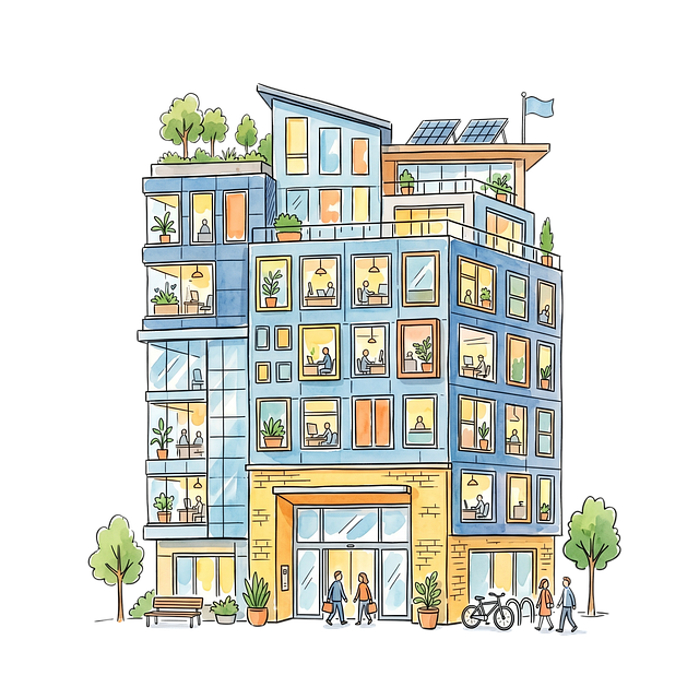 Bürogebäude, Modernes Design