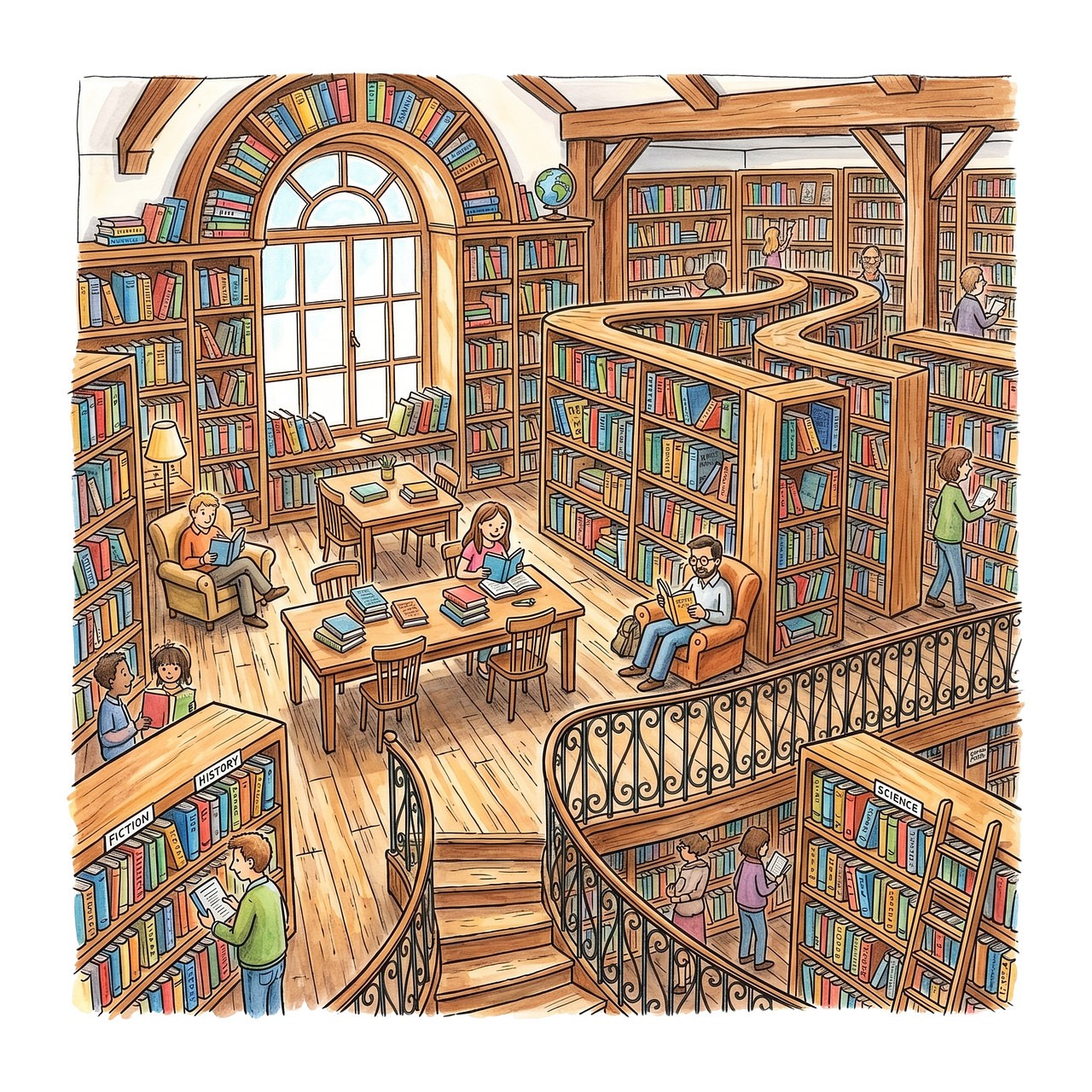Pixabay Books Library Computer Download Library, Books, Bookshelves. Royalty-Free Stock Illustration ...