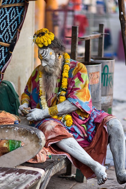 Free Sadhu Traditional Clothing photo and picture