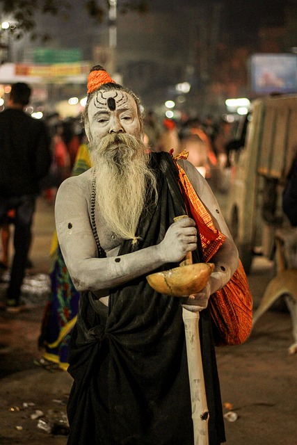 Free Sadhu Street Scene photo and picture