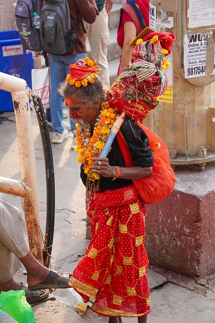 Free Sadhu Traditional Clothing photo and picture