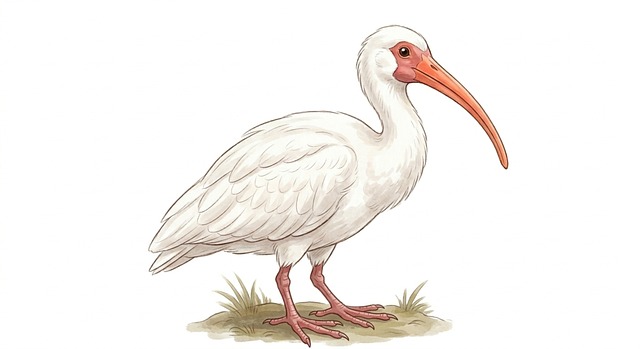 Free Ibis Bird illustration and picture