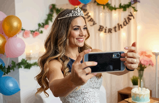 Celebrare, Fotografie, Selfie, Prințesă