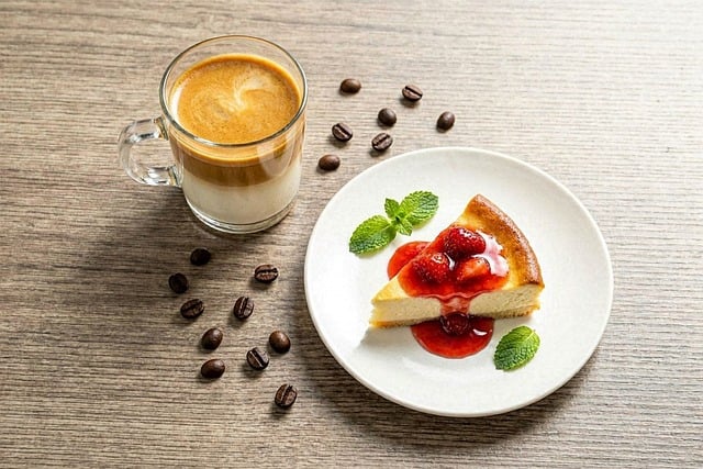 Free ai generated coffee latte illustration