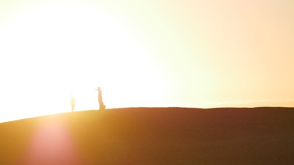 Sommer, Dürre, Sonne, Wüste, Sand, Wärme