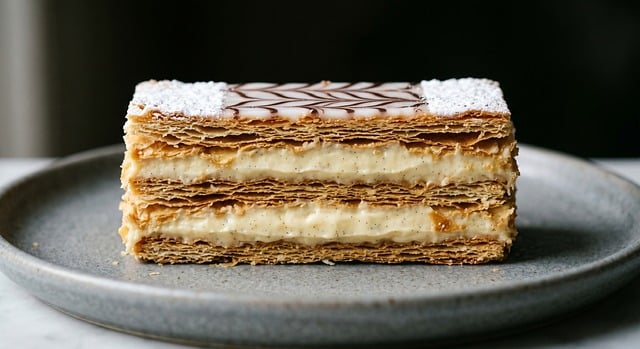Mille-Feuille, Gebäck, Nachtisch