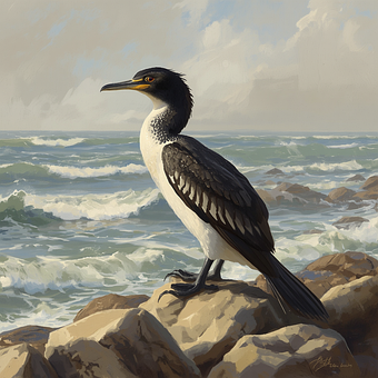 Free Seabird Coast illustration and picture