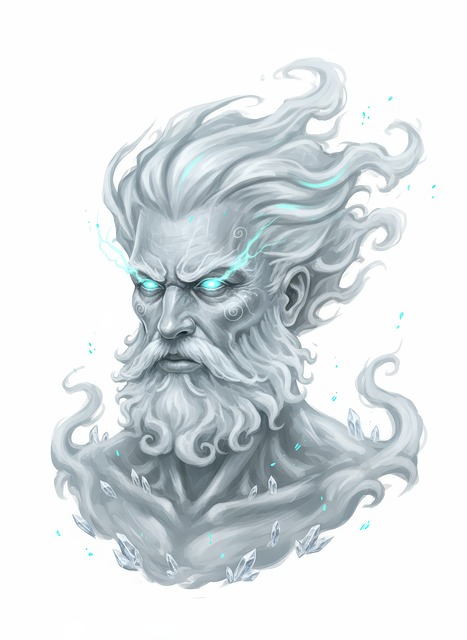 Gud, Frost, Vinter, Kold, Storm, Fantasi