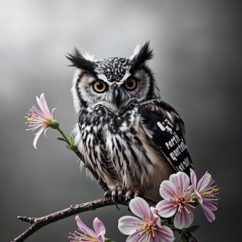 Free Owl Bird illustration and picture