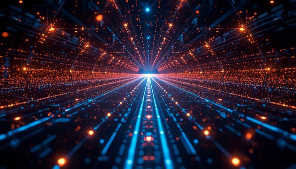 Free Cyberspace Futurism illustration and picture