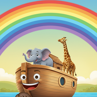 Free Ark Rainbow illustration and picture