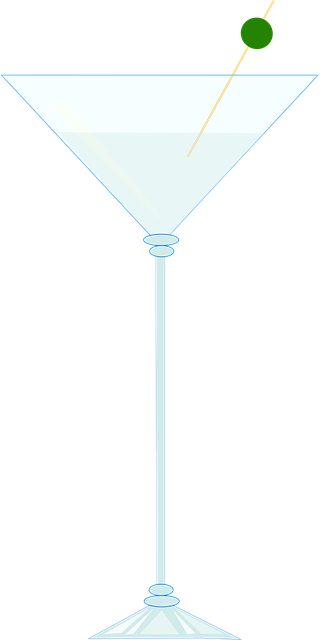 Martini, Cocktail, Glas, Olive, Getränk