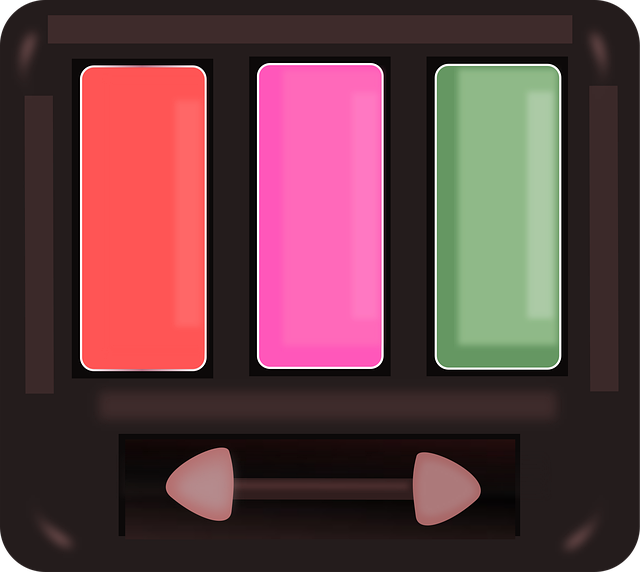 Free eyeshadow palette cosmetics makeup vector