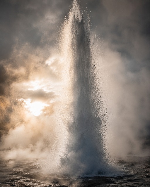 Free Geyser Eruption photo and picture