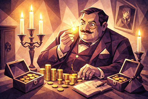 Free Rich Miser illustration and picture