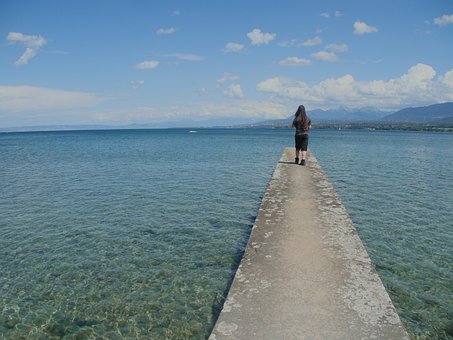 Free Pier Lake photo and picture
