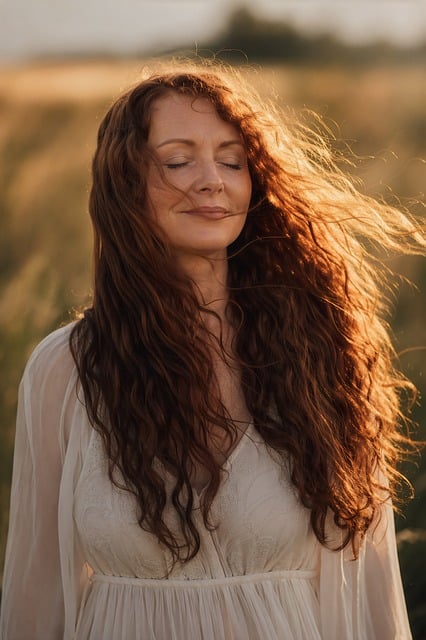 Free Woman Long Hair illustration and picture