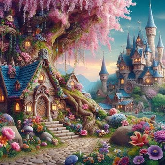 Fantasie, Sprookjesland, Magisch Huis
