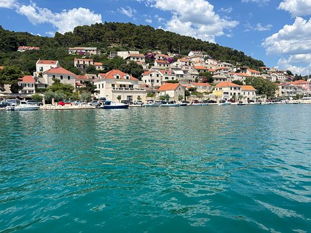 Haven, Vakantie, Blauw Water, Boten