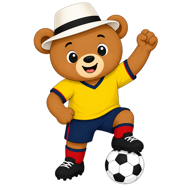 Bjørn, Maskot, Fodbold, Bold, Ecuador