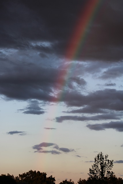 Free Rainbow Sky photo and picture