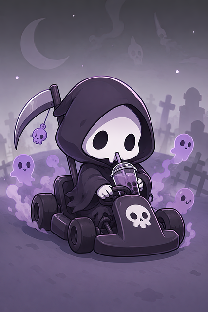 Grim Reaper, Süßer Sensenmann, Kawaii