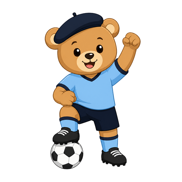 Weltcup, Football, Maskottchen, Teddy