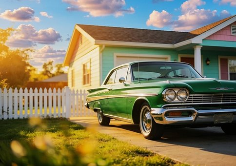 Retro, Vintage, Nostalgia, Klasické Auto