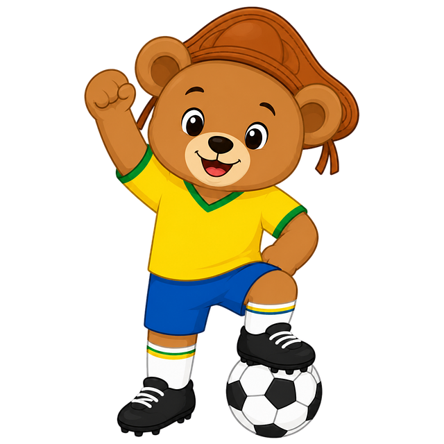 Fodbold, Maskot, Brasilien, Bjørn