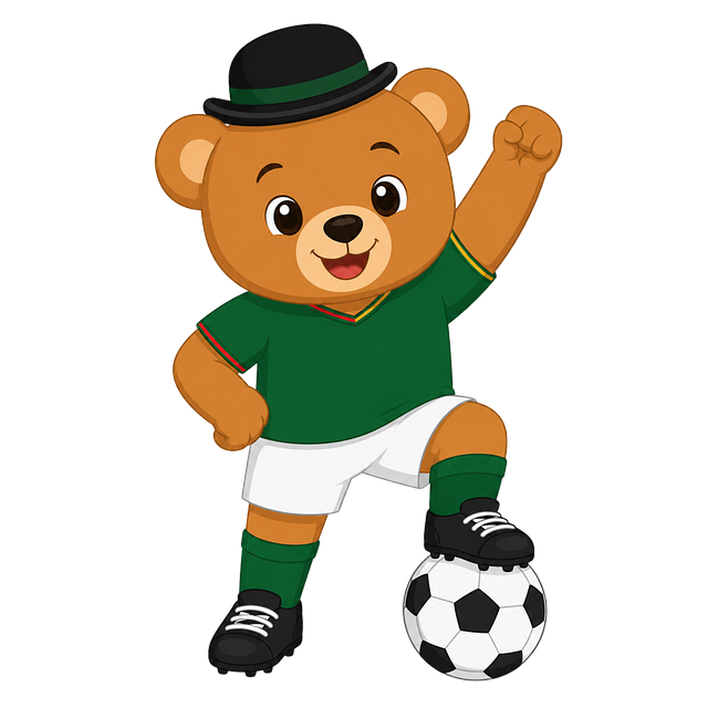Free mascot football football jersey vector
