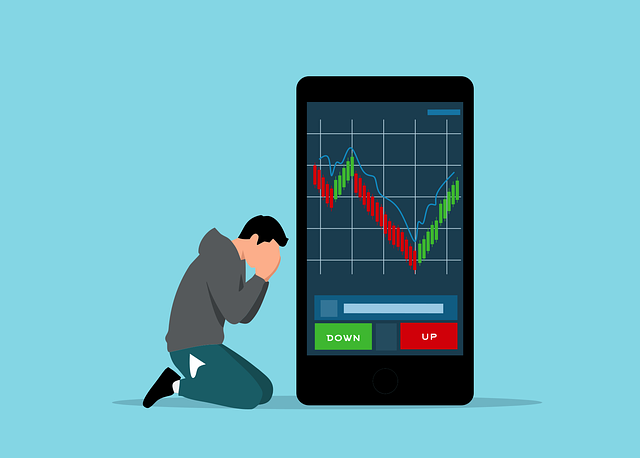 Free trading cryptocurrency stocks vector
