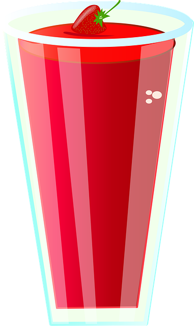 Erdbeere, Obst, Trinken, Erdbeersaft